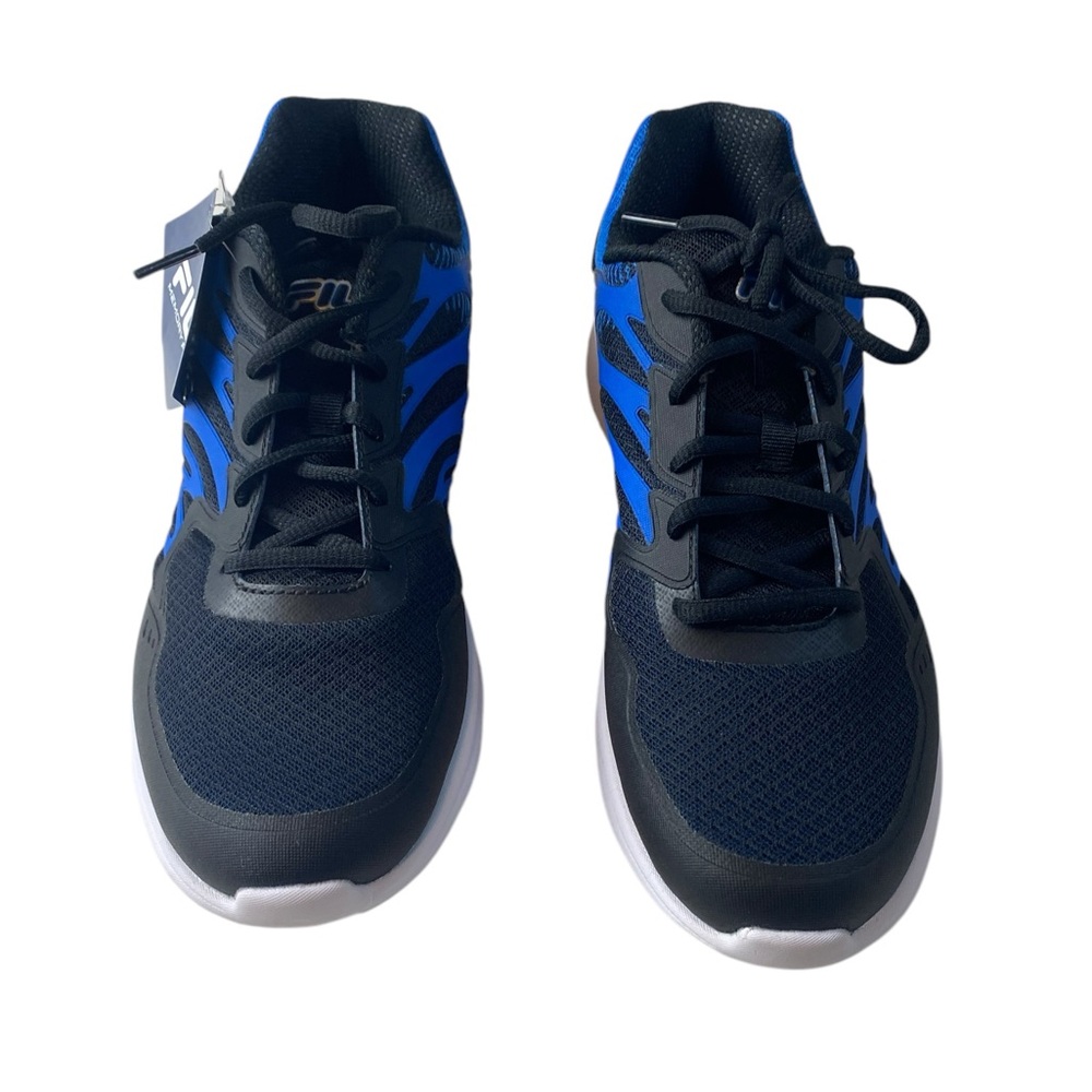 New Fila Men's Memory Finition 7, Black/Blue Size 10.5 - Picture 3 of 8